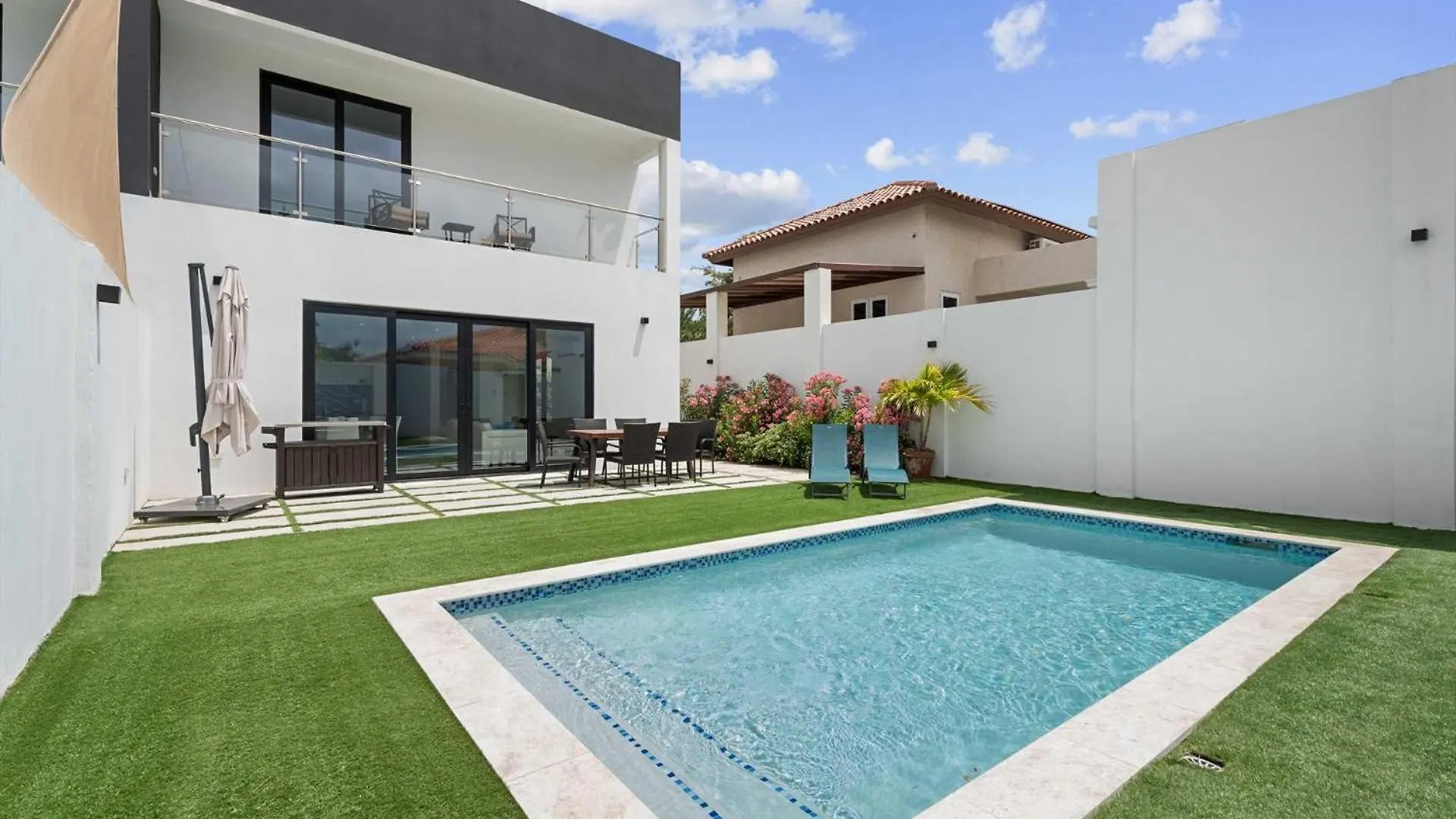 Cm01A - Private Villa With Pool - 5Min From Eagle Beach - 3Br House Ponton Σπίτι διακοπών