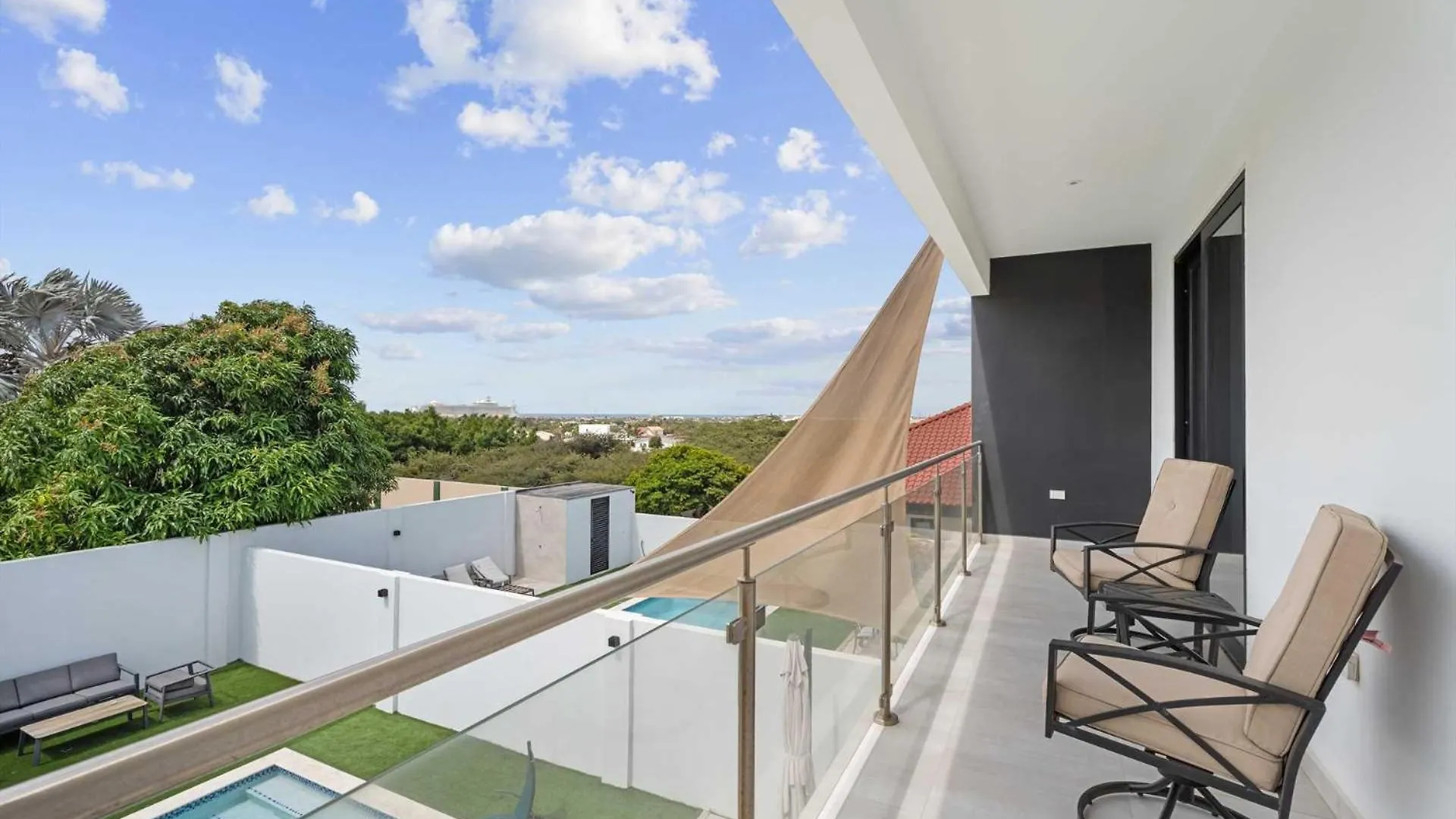 Σπίτι διακοπών Cm01A - Private Villa With Pool - 5Min From Eagle Beach - 3Br House Ponton